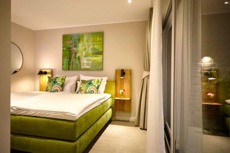 Ferienhaus Einrichtung Schlafzimmer 1 Butjapark