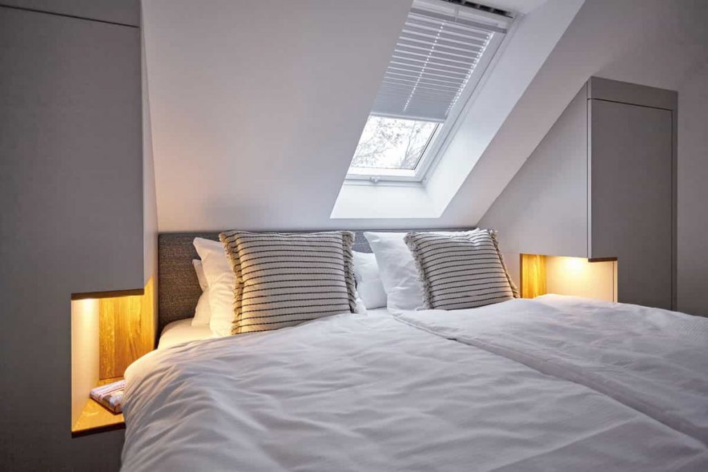 Ferienhaus Einrichtung Schlafzimmer 2 Butjapark